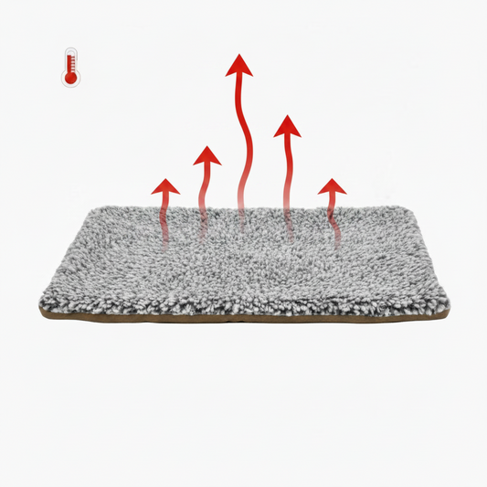 Self warming pet mat