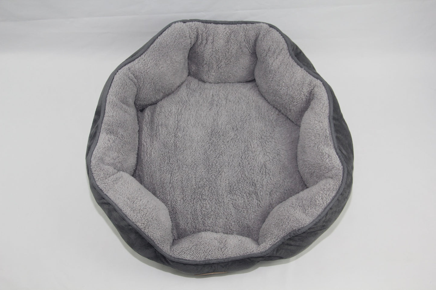 Soft Foam Dog Bed – Washable Fleece Cozy Pet Bed (Medium)
