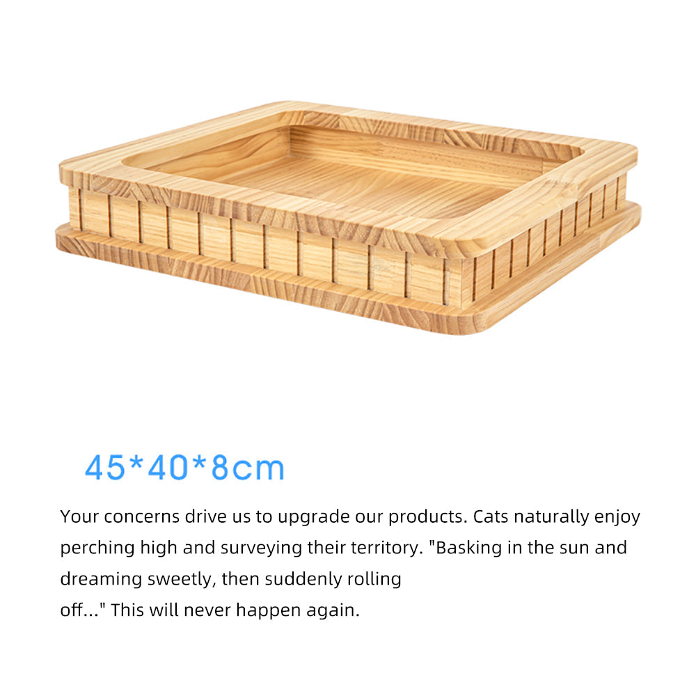 HONEYPOTCAT Elegant Wood Retreat - 146cm