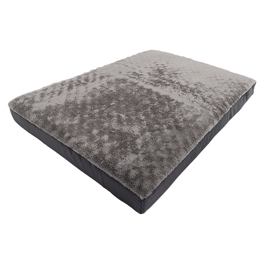 Orthopaedic Dog Bed – Durable Waterproof Support & Easy-Clean Cover (Large, 120x90cm, Grey)