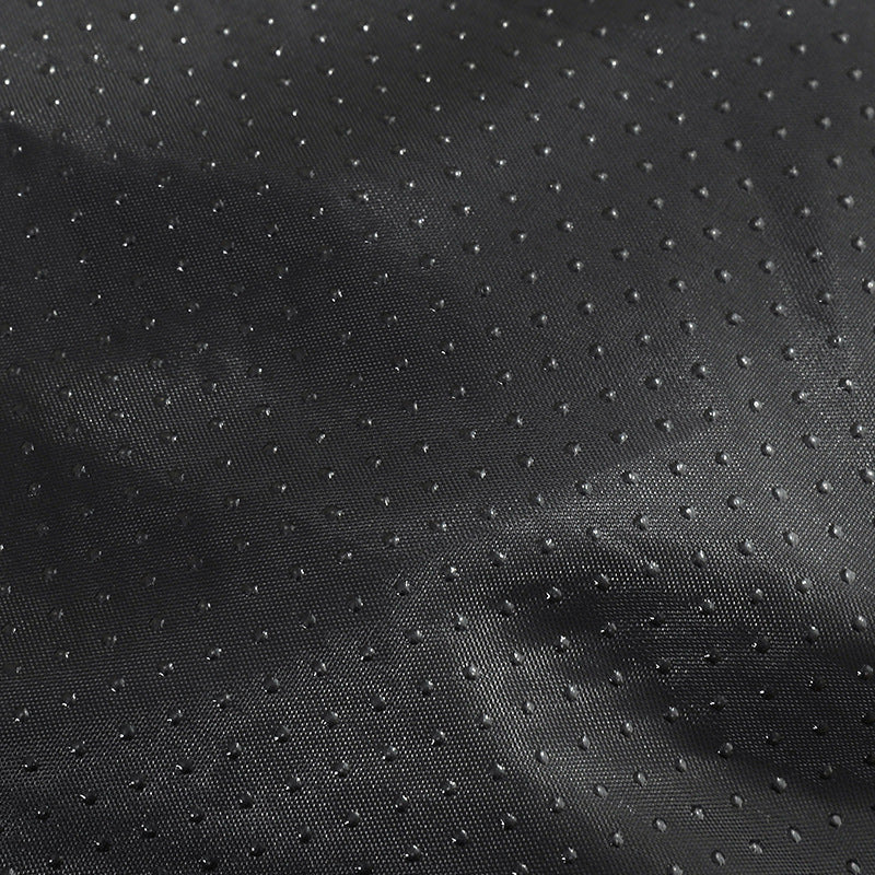 Black Plush Pet Bed - 40cm Round Dog & Cat Mat, Cozy PP Cotton Filled, Comfortable Pet Supplies