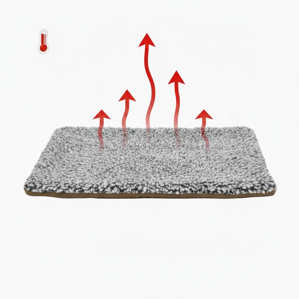 Self warming pet mat