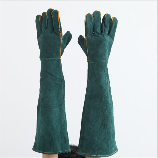 Animal Handling Gloves Bite Proof Multipurpose Pet Glove for Trips to Vet Grooming Puncture Proof Training Anti-Bite Scratch for Cat Dog Snake Falcon Grabbing Reptile