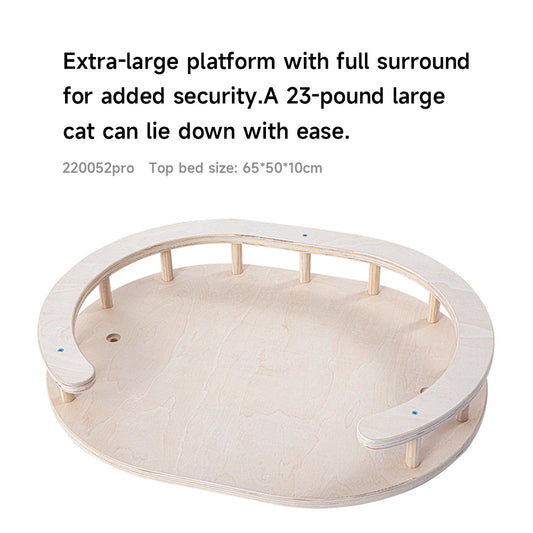 HONEYPOTCAT Majestic Reinforced Multi-Level Cat Tree  - 165cm