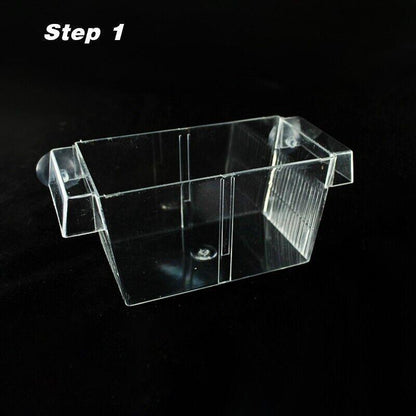 Large Breeding Aquarium Fish Tank Guppy Hatchery Breeder Rearing Isolation Box