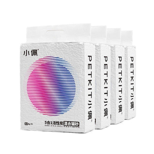 5in1 Cat Litter Mix with Bentonite and Activated Charcoal Deodorizer 7LDust Free