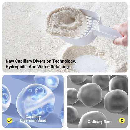 4pcs Cat Litter with Baking Soda Plant Clumping Odor Control for Cat - Original