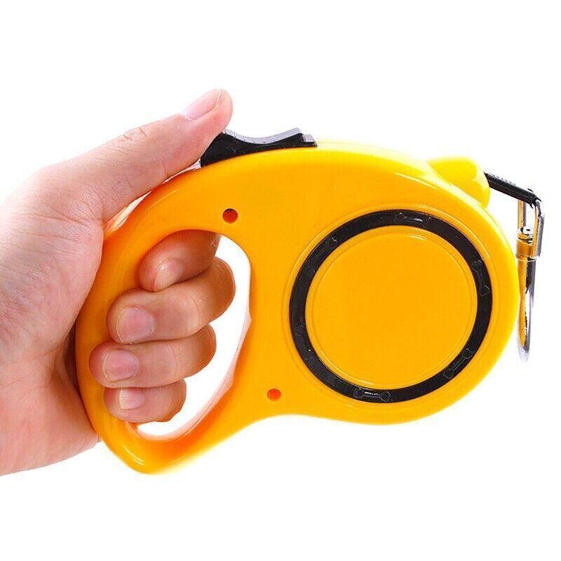 5M Dog Lead Leash Strong Retractable Extendable 5M Lockable Heavy Duty 15Kg - Green