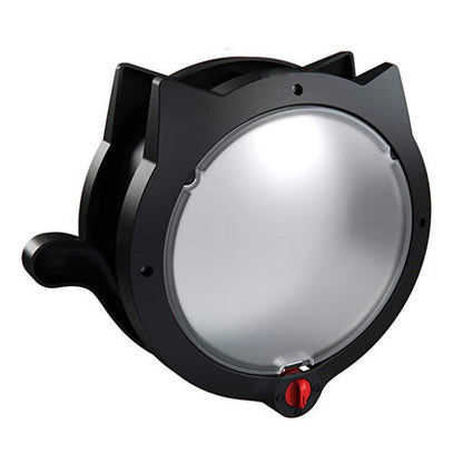 Cat Ear Pet Door for Cats and Dogs Easy In and Out Access Durable Pet Supplies - White