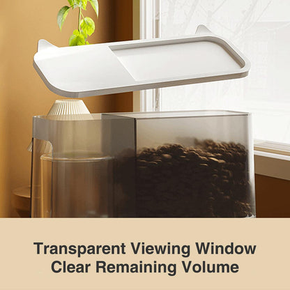 Automatic Cat Feeder Water Dispenser All in One Plastic Bowl for Cats and Dogs - Blue