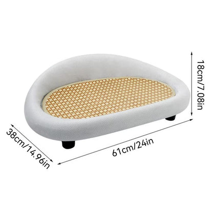 Large Cat Scratching Board Sofa Scratch Resistant Nest for Cats and Kittens - Grey