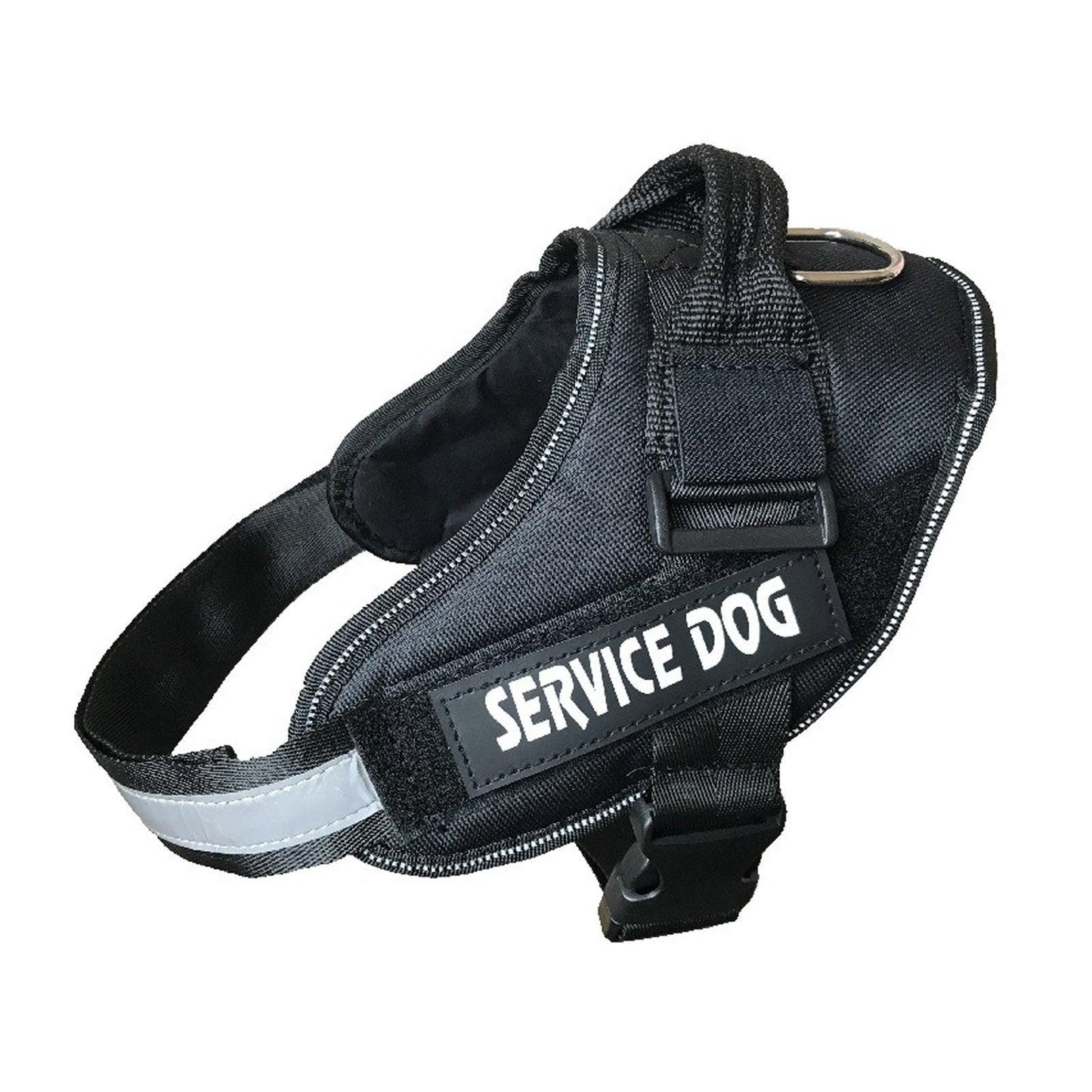 Adjustable Dog Vest Harness for Small Medium Dogs Comfortable No Pull Design - Black-XL
