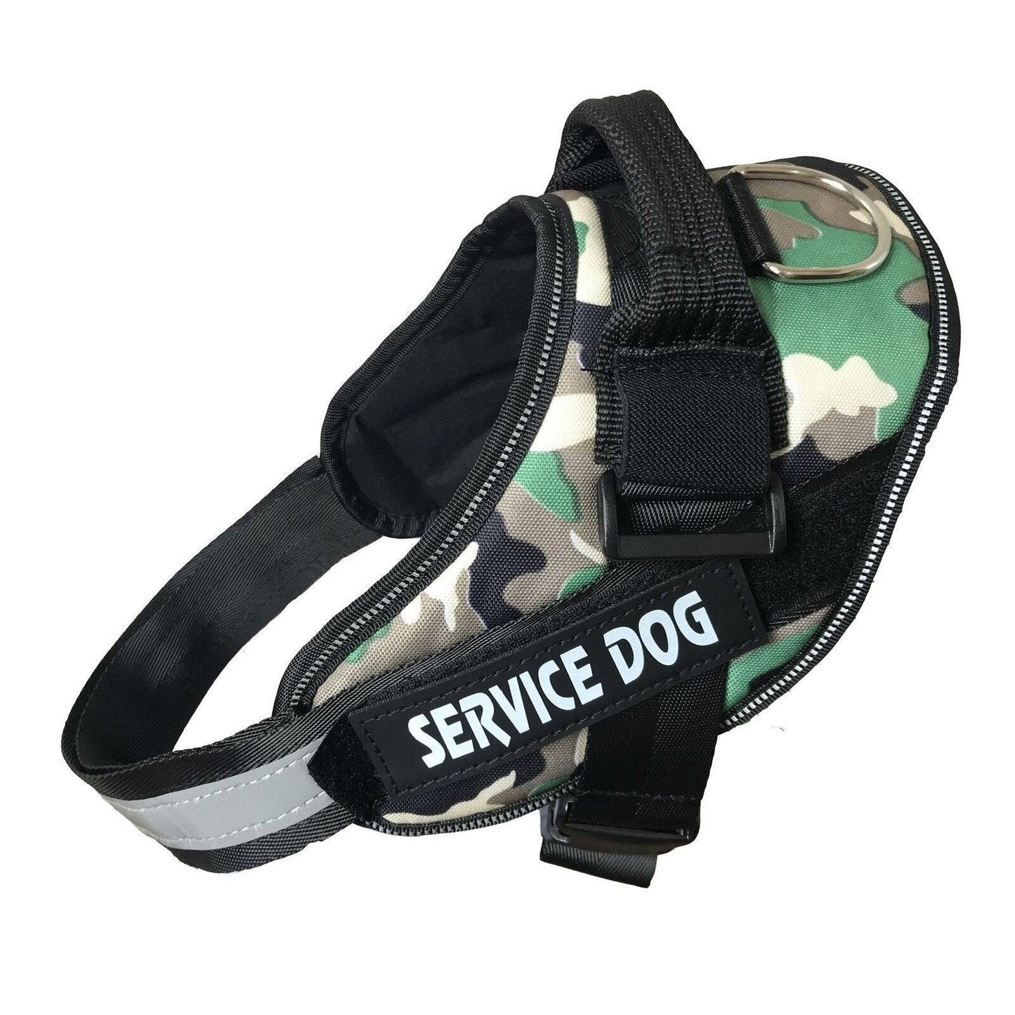 Adjustable Dog Vest Harness for Small Medium Dogs Comfortable No Pull Design - Black-XL