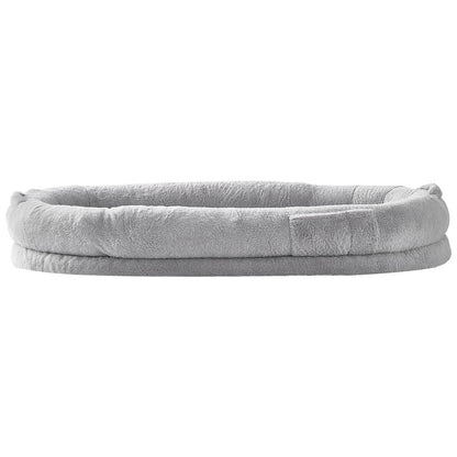 VEVOR Human Dog Bed 1720x890x250 mm Human Size Dog Bed Washable Faux Rabbit Fur