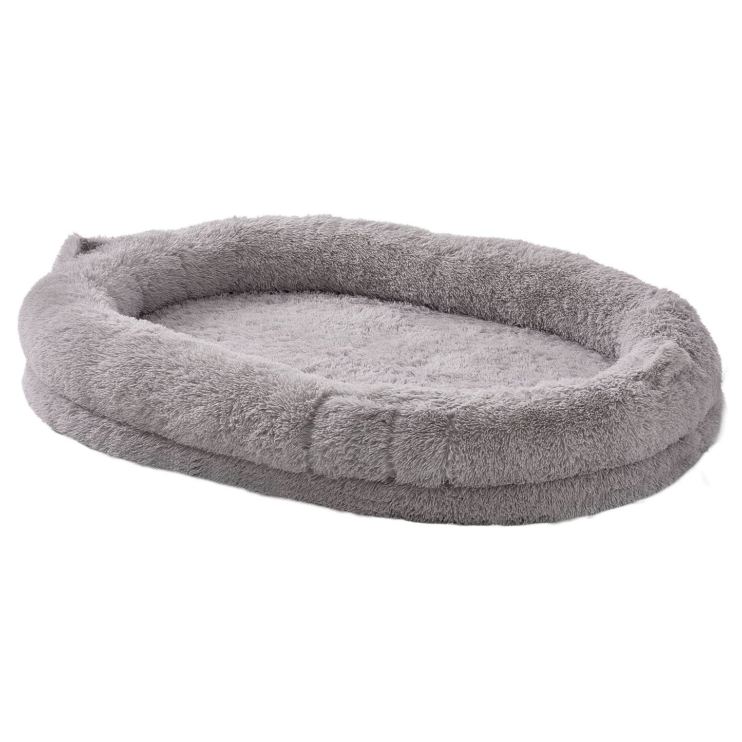 VEVOR Human Dog Bed 1820x1220x250 mm Human Size Dog Bean Bed Washable PV Velvet